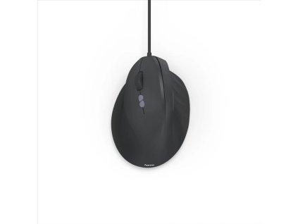 Hama vertikálna ergonomická káblová myš ECM-500L, pre ľavákov, čierna
