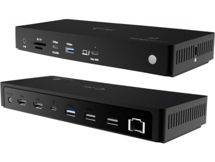 i-tec Thunderbolt4 3x Display Docking Station, Power Delivery 96W