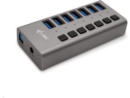 iTec USB 3.0 Nabíjací HUB 7port + napájací adaptér 36 W