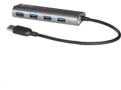 iTec USB 3.0 Rozbočovač 4-portový so sieťovým napájaním