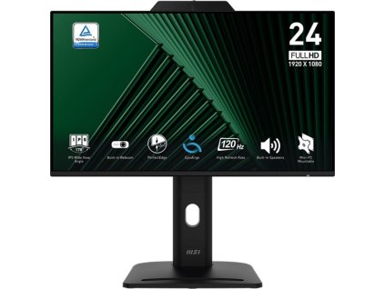 MSI LCD PRO MP242PMG, 23.8", 1920 x 1080, IPS, 120Hz, 300nits, VESA 100x100, Black