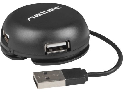 Natec BUMBLEBEE rozbočovač 3x USB 2.0 HUB černý