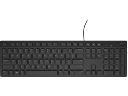 DELL Multimedia Keyboard-KB216 - US International (QWERTY) - Black