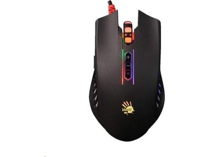 A4tech herní myš BLOODY Q81, 3200DPI, USB, RGB, černá