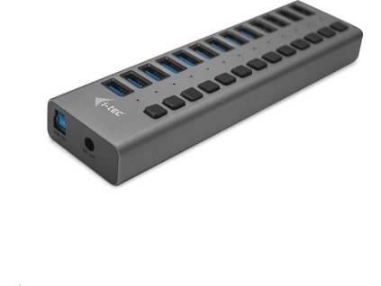 iTec USB 3.0 Nabíjací HUB 13port + napájací adaptér 60 W