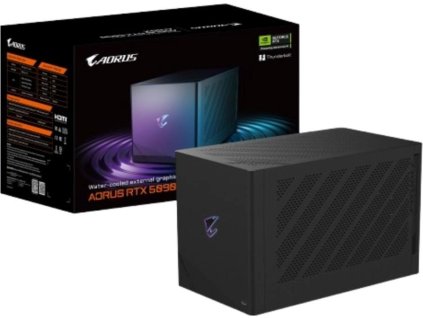 GIGABYTE VGA NVIDIA GeForce RTX 5090 AORUS AI BOX 32G, 32G GDDR7, 3xDP, 1xHDMI