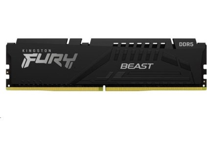 KINGSTON DIMM DDR5 64GB (Kit of 4) 5200MT/s CL40 FURY Beast Black XMP