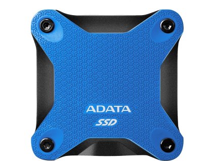 ADATA Externí SSD 512GB SD620, USB Micro-B, USB 3.2 Gen 2, R:520/W:460MB/s, modrá