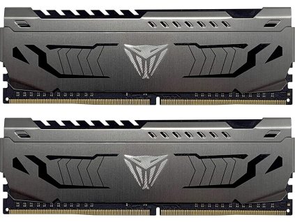 Patriot Viper Steel/DDR4/32GB/3200MHz/CL16/2x16GB/Grey