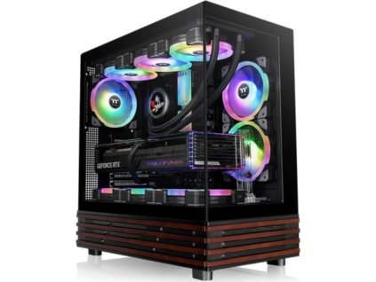 THERMALTAKE Case View 270 Plus WS ARGB, Průhledná bočnice,černá