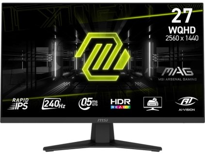 MSI MAG/274QF X24/27"/IPS/QHD/240Hz/0,5ms/Černá/3R