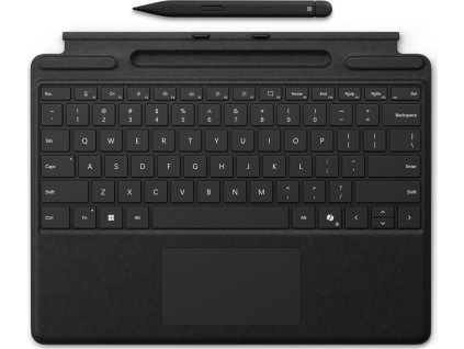 Microsoft Surface Pro Keyboard + Slim Pen 2 Bundle (Black), Commercial, CZ&SK (potisk)