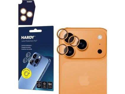 3mk HARDY Lens Protection Pro pro Apple iPhone 17 Pro /17 Pro Max Orange