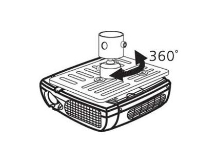 ACER Montážní držák pro upevnění projektoru na strop - Universal Ceiling Mount long max 64 cm CM-02S