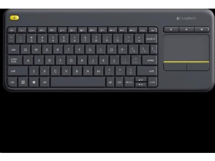 Logitech Wireless Keyboard Touch Plus K400 Plus, black, US