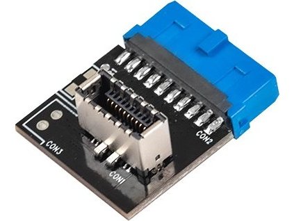 Interný adaptér CHIEFTEC z USB 3.1 Gen2 do Gen1