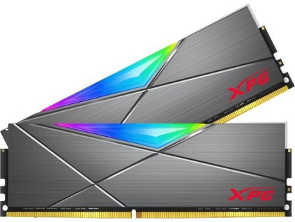 ADATA XPG DIMM DDR4 16GB (Kit of 2) 3200MHz CL16, Spectrix D50 RGB, Šedá