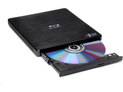HITACHI LG - Externý disk BD-W/CD-RW/DVD±R/±RW/RAM/M-DISC BP55EB40, čierny, box+SW