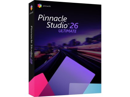Pinnacle Studio 26 Ultimate ML EU - Windows, EN/CZ/DA/DE/ES/FI/FR/IT/NL/PL/SV - ESD