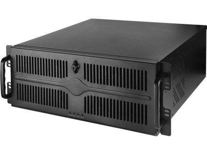 CHIEFTEC skříň Rackmount 4U ATX/mATX, UNC-409S-B-OP, bez zdroje, černá