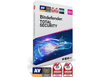 Bitdefender Total Security - 10 zariadení na 2 roky - elektronická licencia na e-mail