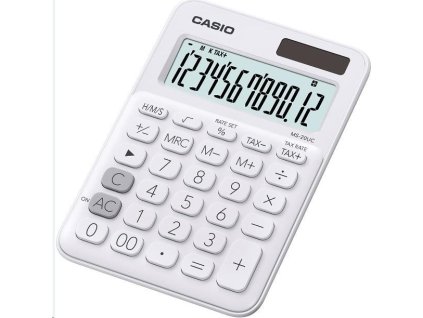 CASIO kalkulačka MS 20UC WE, Stolní kalkulátor