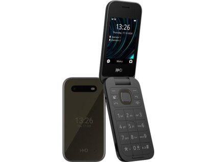 HMD Nokia 2660 Flip Dual SIM, 4G, černá (2025), (CZ, SK, HU)