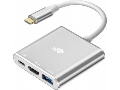 TB adapter USB-C 3v1 - HDMI, USB, PD