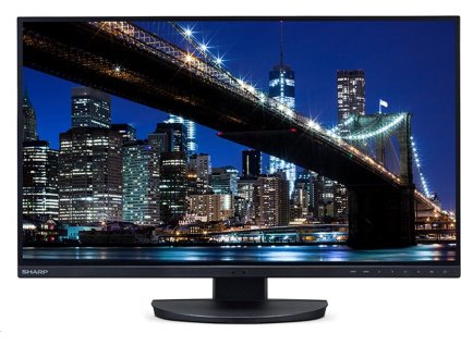 Sharp MultiSync® EA272U, 27", 3840x2160, 400[cd/m2], IPS, 16:9, 1000:1, black