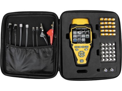 KLEIN TOOLS - VDV Scout® Pro Max Tester s přijímačem Set - 20x RJ45, 20x F-konektor