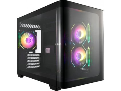 FSP S380-BA/Micro ATX/Transpar./Černá