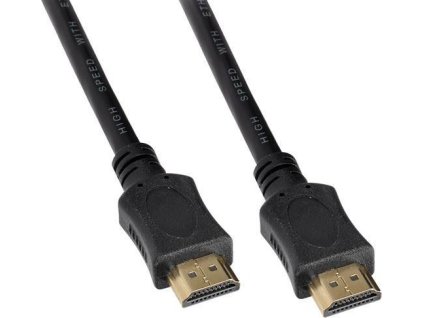 Solight HDMI kabel s Ethernetem, HDMI 2.0 A konektor - HDMI 2.0 A konektor, blistr, 2m