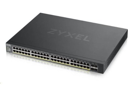 Zyxel XGS1935-52HP, 52 Port Lite-L3 Smart Managed PoE Switch, 48x Gigabit PoE and 4x 10G SFP+, hybrid mode