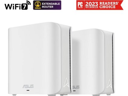 ASUS ZenWifi BD4 2-pack, WiFi7 Extendable Router, AiMesh, 2x WAN/LAN