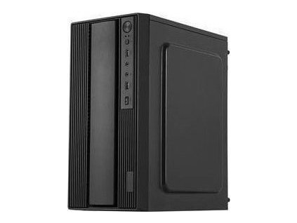 EUROCASE skříň MC MF-300B, Micro Tower, 1xUSB-C, 2xUSB 3.0, 2x audio, bez zdroje