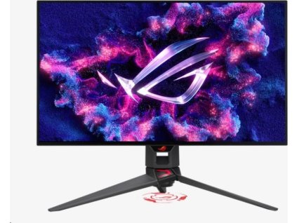 ASUS LCD 27" PG27AQDP ROG OLED 2560x1440, 0,03ms, 450cd, 480Hz, FreeSync, AI Assistant, 2x HDMI, DP, VESA