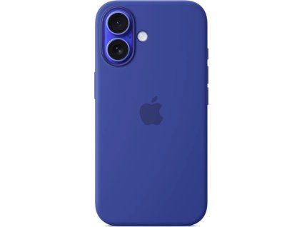 iPhone 16 Plus Silicone Case with MS - Ultramarine