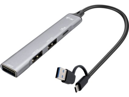 i-tec USB-A/USB-C Metal HUB 1x USB-C 3.1 + 3x USB 2.0