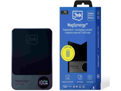 3mk powerbanka MagSynergy 5000 mAh