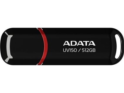 ADATA Flash Disk 512GB UV150, USB 3.2, černá