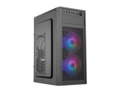 EUROCASE skříň ML N6-530B, Midi Tower, 2x USB 3.0, 2x audio, bez zdroje