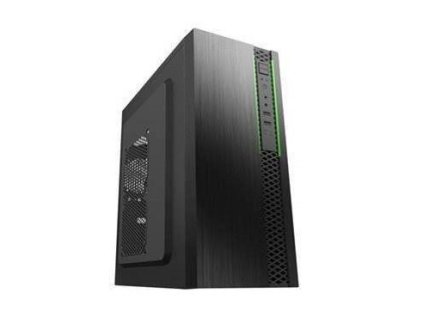 EUROCASE skříň ML N6-550B, Midi Tower, 2x USB 3.0, 2x audio, bez zdroje