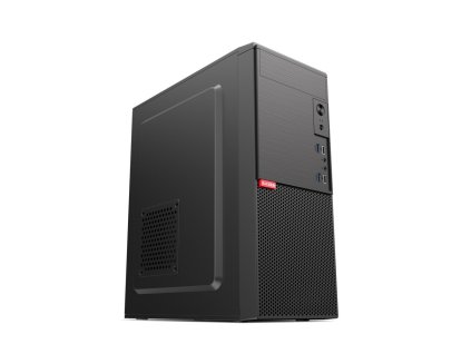 1stCOOL skříň JAZZ 4, Mid tower, AU, 2xUSB 3.0, 2x USB 2.0, bez zdroje, černá