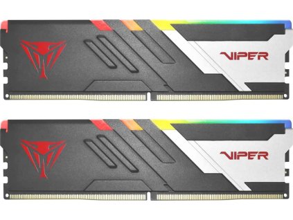 Patriot Viper Venom/DDR5/32GB/5600MHz/CL36/2x16GB/RGB/Black/Silv