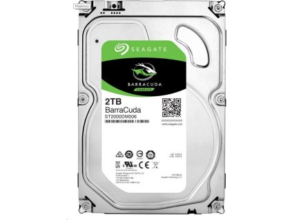 SEAGATE HDD 2TB BARRACUDA, 3.5", SATAIII, 7200 RPM, Cache 256MB
