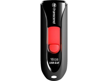TRANSCEND Flash disk 16GB JetFlash®590K, USB 2.0 (R:13/W:4 MB/s) čierna