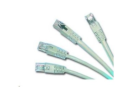 kábel patch FTP, 1m, CAT5e, sivý, CABLEXPERT