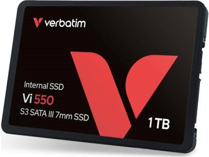VERBATIM SSD Vi550 S3 1TB SATA III, 2.5” W 535/ R 560 MB/s