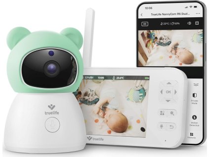 TrueLife NannyCam R6 Dual Smart - digitální video chůvička