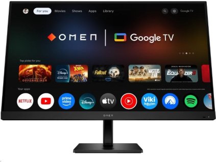 LCD HP OMEN 32x; 80 cm, 31,5", 4k IPS; 144Hz; 400 nits;Google TV,  HDMI 2.0,DP 1.4;USB-C 65W PD,USB-A